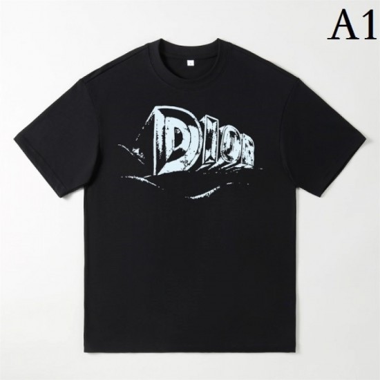 DIOR Dior short-sleeved T-shirt 2023SS Popular item for magazines and towns DIOR Dior short-sleeved T-shirt 2023SS Popular item for magazines and towns