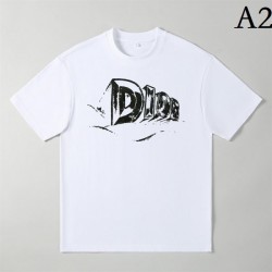 DIOR Dior short-sleeved T-shirt 2023SS Popular item for magazines and towns