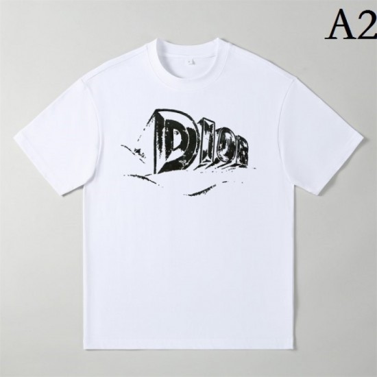 DIOR Dior short-sleeved T-shirt 2023SS Popular item for magazines and towns DIOR Dior short-sleeved T-shirt 2023SS Popular item for magazines and towns