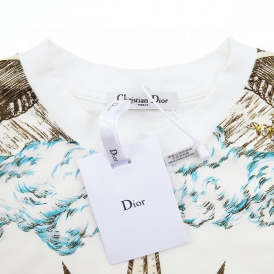 DIOR Dior short-sleeved T-shirt 2023SS definitely recommended popular new work DIOR Dior short-sleeved T-shirt 2023SS definitely recommended popular new work