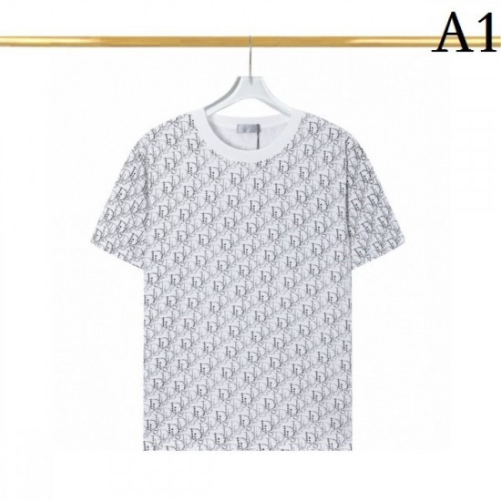 DIOR Dior short-sleeved T-shirt 2023SS summer must-have item DIOR Dior short-sleeved T-shirt 2023SS summer must-have item