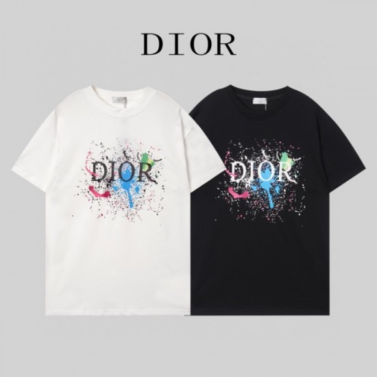 DIOR Dior short-sleeved T-shirt 2023SS new limited gorgeous cute DIOR Dior short-sleeved T-shirt 2023SS new limited gorgeous cute