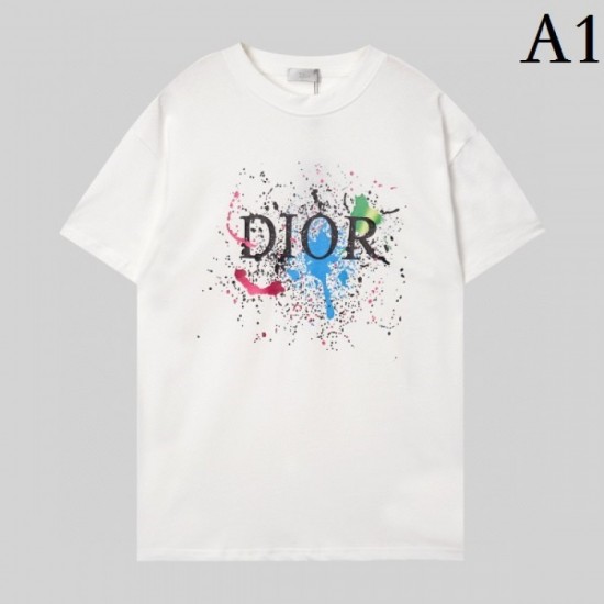 DIOR Dior short-sleeved T-shirt 2023SS new limited gorgeous cute DIOR Dior short-sleeved T-shirt 2023SS new limited gorgeous cute