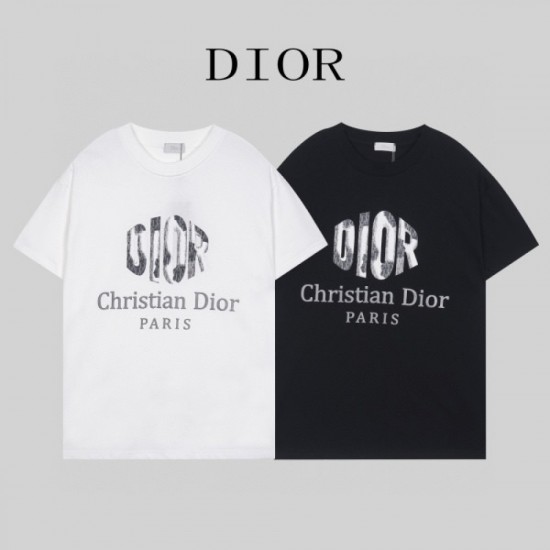 DIOR Dior short-sleeved T-shirt 2023SS latest ☆ popular ☆ hot topic DIOR Dior short-sleeved T-shirt 2023SS latest ☆ popular ☆ hot topic