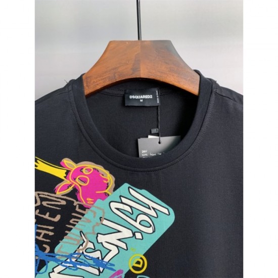 2023SS short-sleeved T-shirt summer big success DSQUARED2 DSQUARED2 2023SS short-sleeved T-shirt summer big success DSQUARED2 DSQUARED2