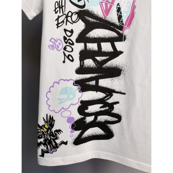 2023SS short-sleeved T-shirt summer big success DSQUARED2 DSQUARED2 2023SS short-sleeved T-shirt summer big success DSQUARED2 DSQUARED2