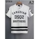 Summer popular DSQUARED2 Dsquared 2023SS short sleeve T-shirt Summer popular DSQUARED2 Dsquared 2023SS short sleeve T-shirt