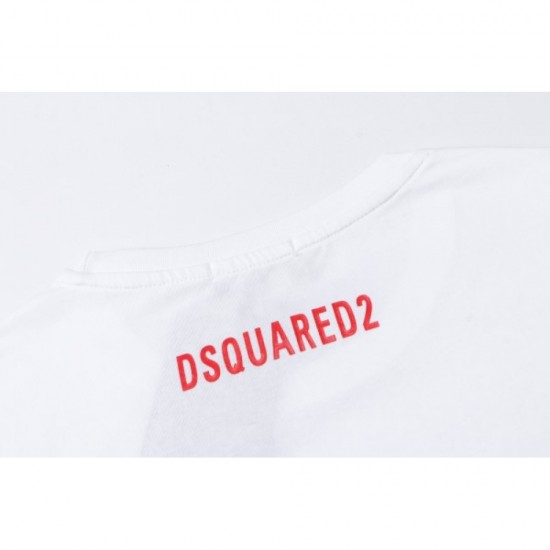 DSQUARED2 Dsquared short-sleeved T-shirt 2023SS logo is nice DSQUARED2 Dsquared short-sleeved T-shirt 2023SS logo is nice
