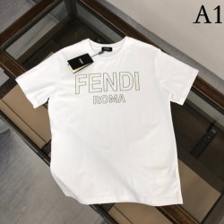 2023SS Short-sleeved T-shirt Limited FENDI Fendi that can be used in summer