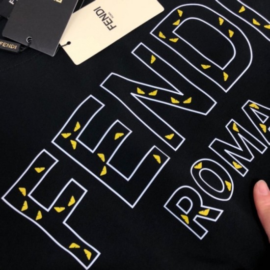 2023SS Short-sleeved T-shirt Limited FENDI Fendi that can be used in summer 2023SS Short-sleeved T-shirt Limited FENDI Fendi that can be used in summer