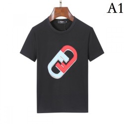 2023SS Short-sleeved T-shirt Fashionable FENDI Fendi