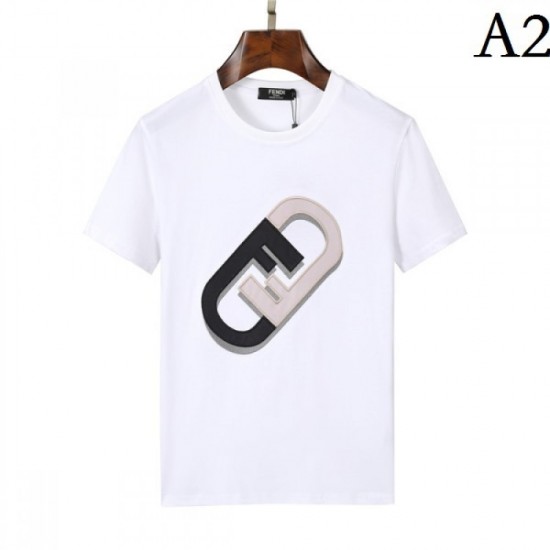 2023SS Short-sleeved T-shirt Fashionable FENDI Fendi 2023SS Short-sleeved T-shirt Fashionable FENDI Fendi