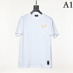 A must-have item for fashion people FENDI Fendi 2023SS short-sleeved T-shirt