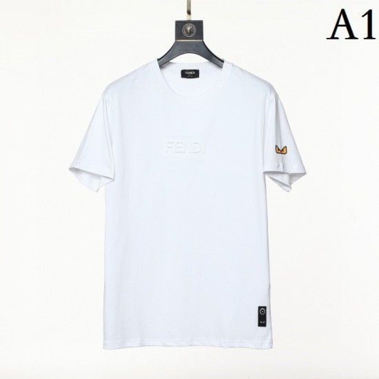 FENDI Fendi 2023SS short-sleeved T-shirt that feels the latest trend FENDI Fendi 2023SS short-sleeved T-shirt that feels the latest trend