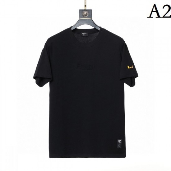 FENDI Fendi 2023SS short-sleeved T-shirt that feels the latest trend FENDI Fendi 2023SS short-sleeved T-shirt that feels the latest trend