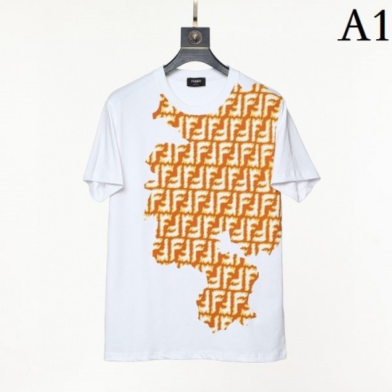 Limited design FENDI Fendi 2023SS short-sleeved T-shirt before it is sold out Limited design FENDI Fendi 2023SS short-sleeved T-shirt before it is sold out