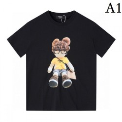 FENDI Fendi short-sleeved T-shirt 2023SS perfect for summer outings