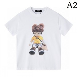 FENDI Fendi short-sleeved T-shirt 2023SS perfect for summer outings