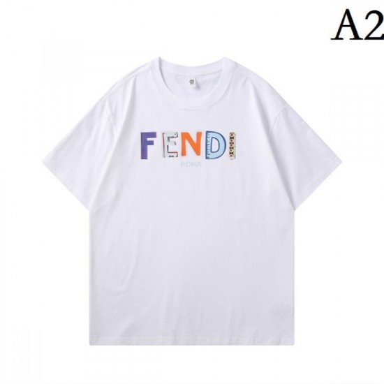 FENDI Fendi short-sleeved T-shirt 2023SS fashionable FENDI Fendi short-sleeved T-shirt 2023SS fashionable