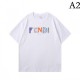 FENDI Fendi short-sleeved T-shirt 2023SS fashionable FENDI Fendi short-sleeved T-shirt 2023SS fashionable