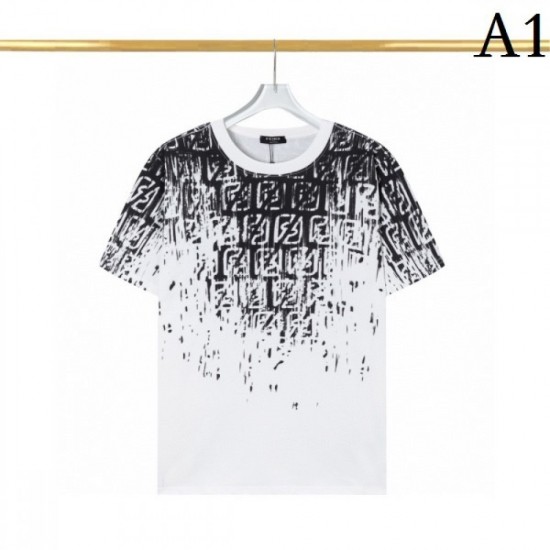 FENDI Fendi short-sleeved T-shirt 2023SS Trendy coordination can be enjoyed FENDI Fendi short-sleeved T-shirt 2023SS Trendy coordination can be enjoyed