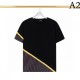 FENDI Fendi short-sleeved T-shirt 2023SS Finished with a unique impression FENDI Fendi short-sleeved T-shirt 2023SS Finished with a unique impression
