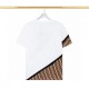 FENDI Fendi short-sleeved T-shirt 2023SS Finished with a unique impression FENDI Fendi short-sleeved T-shirt 2023SS Finished with a unique impression