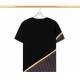 FENDI Fendi short-sleeved T-shirt 2023SS Finished with a unique impression FENDI Fendi short-sleeved T-shirt 2023SS Finished with a unique impression