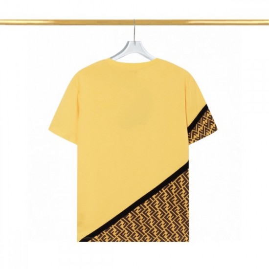 FENDI Fendi short-sleeved T-shirt 2023SS Finished with a unique impression FENDI Fendi short-sleeved T-shirt 2023SS Finished with a unique impression