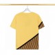 FENDI Fendi short-sleeved T-shirt 2023SS Finished with a unique impression FENDI Fendi short-sleeved T-shirt 2023SS Finished with a unique impression
