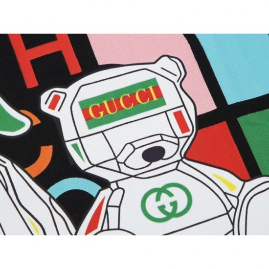 2023SS short-sleeved T-shirt Summer must-have item GUCCI Gucci 2023SS short-sleeved T-shirt Summer must-have item GUCCI Gucci