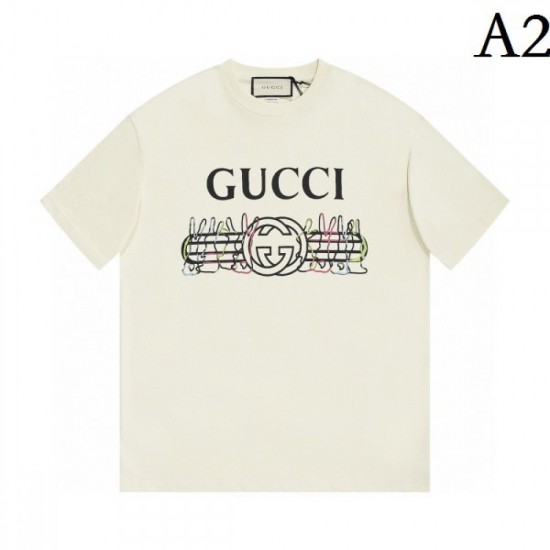2023SS short-sleeved T-shirt fashionable GUCCI Gucci 2023SS short-sleeved T-shirt fashionable GUCCI Gucci