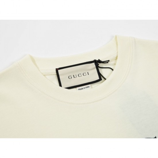 2023SS short-sleeved T-shirt fashionable GUCCI Gucci 2023SS short-sleeved T-shirt fashionable GUCCI Gucci