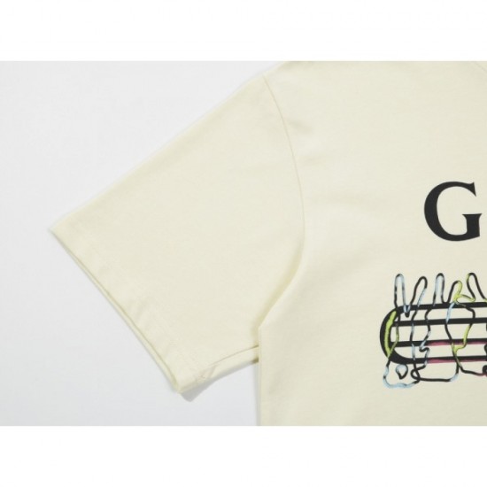 2023SS short-sleeved T-shirt fashionable GUCCI Gucci 2023SS short-sleeved T-shirt fashionable GUCCI Gucci