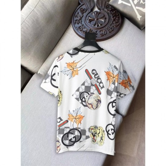 This season's hottest trends GUCCI Gucci 2023SS short-sleeved T-shirt This season's hottest trends GUCCI Gucci 2023SS short-sleeved T-shirt