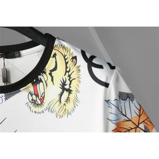 This season's hottest trends GUCCI Gucci 2023SS short-sleeved T-shirt This season's hottest trends GUCCI Gucci 2023SS short-sleeved T-shirt