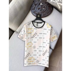 GUCCI Gucci 2023SS short-sleeved T-shirt with the impression of a fashionable senior
