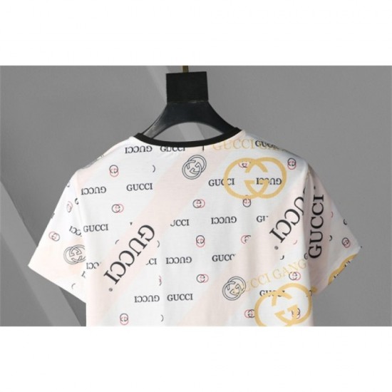 GUCCI Gucci 2023SS short-sleeved T-shirt with the impression of a fashionable senior GUCCI Gucci 2023SS short-sleeved T-shirt with the impression of a fashionable senior
