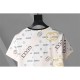 GUCCI Gucci 2023SS short-sleeved T-shirt with the impression of a fashionable senior GUCCI Gucci 2023SS short-sleeved T-shirt with the impression of a fashionable senior