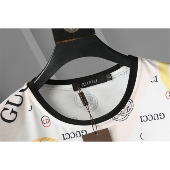 GUCCI Gucci 2023SS short-sleeved T-shirt with the impression of a fashionable senior GUCCI Gucci 2023SS short-sleeved T-shirt with the impression of a fashionable senior