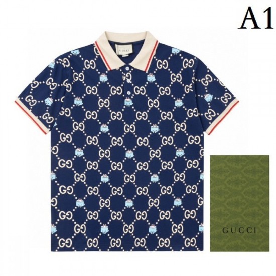 This season's hottest trends GUCCI Gucci 2023SS open collar short sleeves This season's hottest trends GUCCI Gucci 2023SS open collar short sleeves