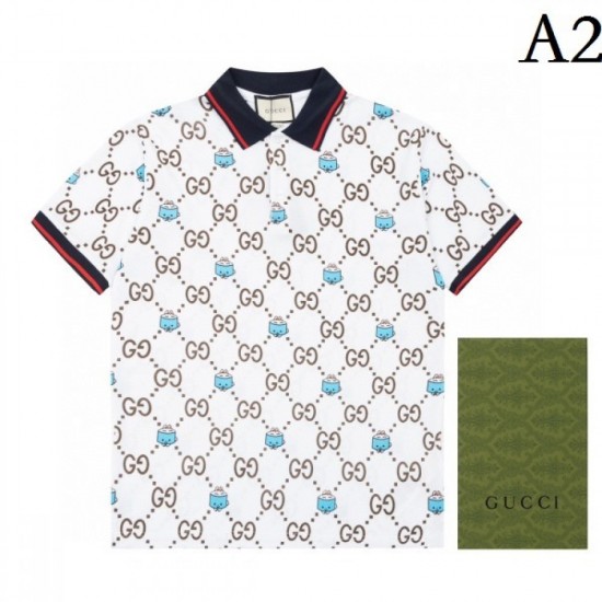 This season's hottest trends GUCCI Gucci 2023SS open collar short sleeves This season's hottest trends GUCCI Gucci 2023SS open collar short sleeves