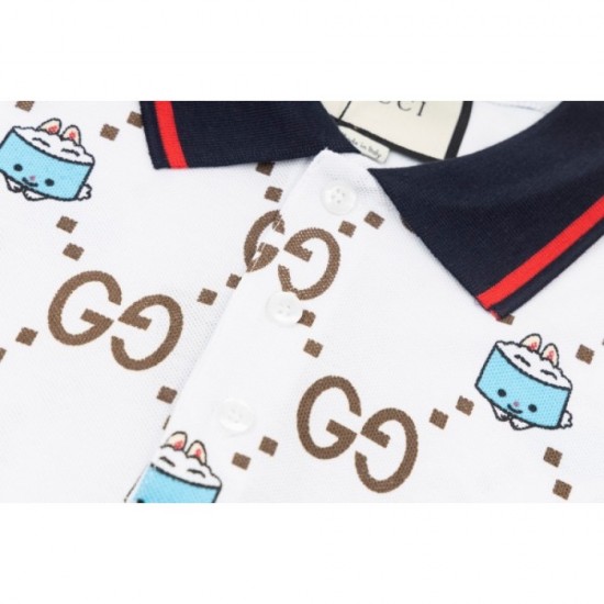 This season's hottest trends GUCCI Gucci 2023SS open collar short sleeves This season's hottest trends GUCCI Gucci 2023SS open collar short sleeves