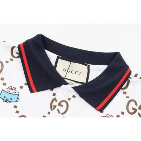 This season's hottest trends GUCCI Gucci 2023SS open collar short sleeves This season's hottest trends GUCCI Gucci 2023SS open collar short sleeves