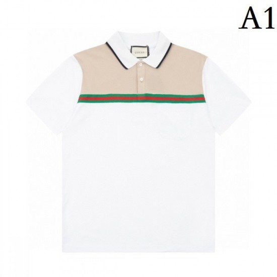Refined and clean, excellent sensitivity GUCCI Gucci 2023SS open collar short sleeves Refined and clean, excellent sensitivity GUCCI Gucci 2023SS open collar short sleeves