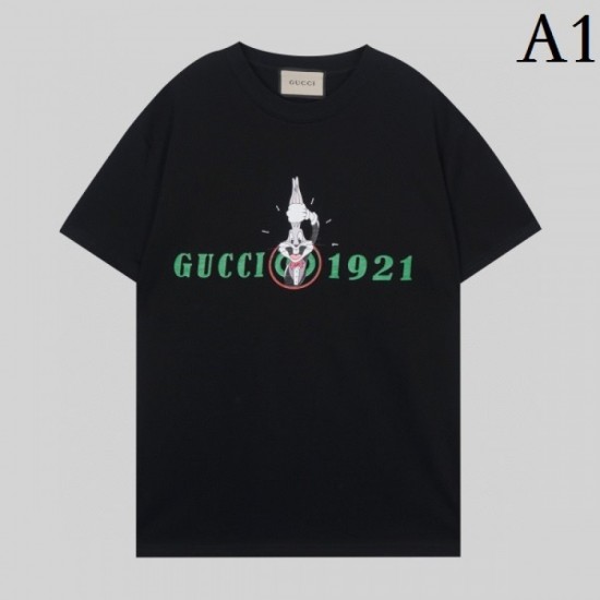 GUCCI Gucci short sleeve T-shirt 2023SS latest featured fashion GUCCI Gucci short sleeve T-shirt 2023SS latest featured fashion