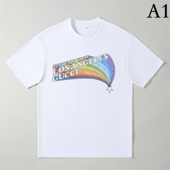 GUCCI Gucci short sleeve T-shirt 2023SS new casual outfit GUCCI Gucci short sleeve T-shirt 2023SS new casual outfit