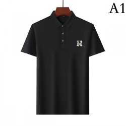 HERMES Hermes 2023SS open collar short sleeves that are now popular with celebrities