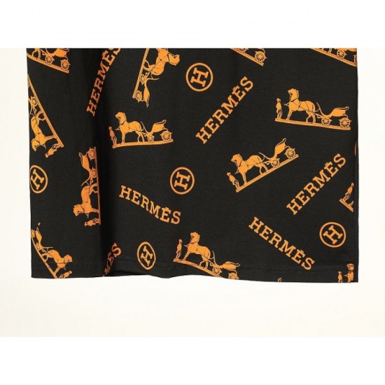 Celebrities get this season HERMES Hermes 2023SS short sleeve T-shirt Celebrities get this season HERMES Hermes 2023SS short sleeve T-shirt