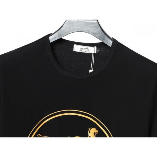 HERMES Hermes 2023SS short-sleeved T-shirt finished in a sexy style HERMES Hermes 2023SS short-sleeved T-shirt finished in a sexy style